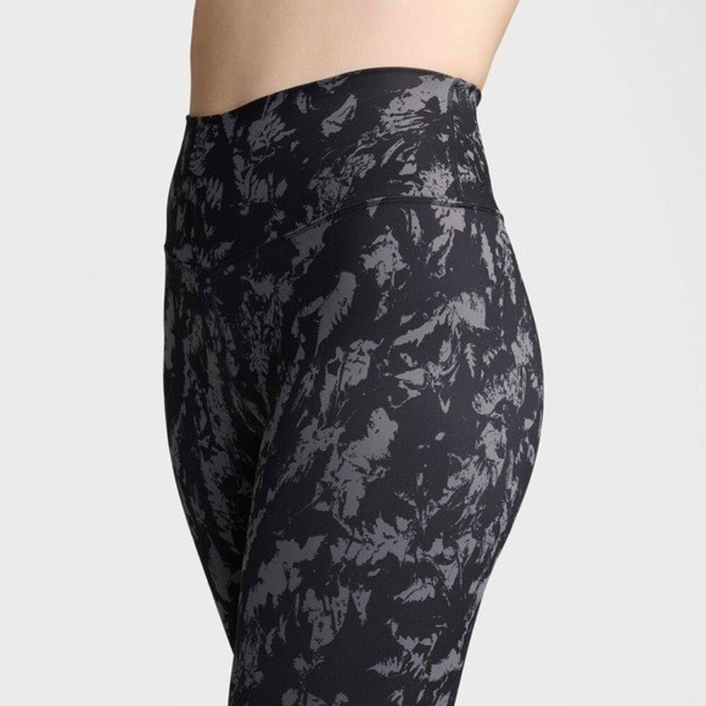 Nike One Women's High-Waisted‎ 7/8 Printed Leggings Black Speckle Size Small NWT - Picture 7 of 8